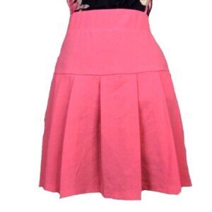 Torrid Peach Pleated Crepe Skater Skirt 0X